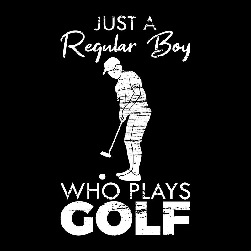 Regular Boy Who Plays Golf