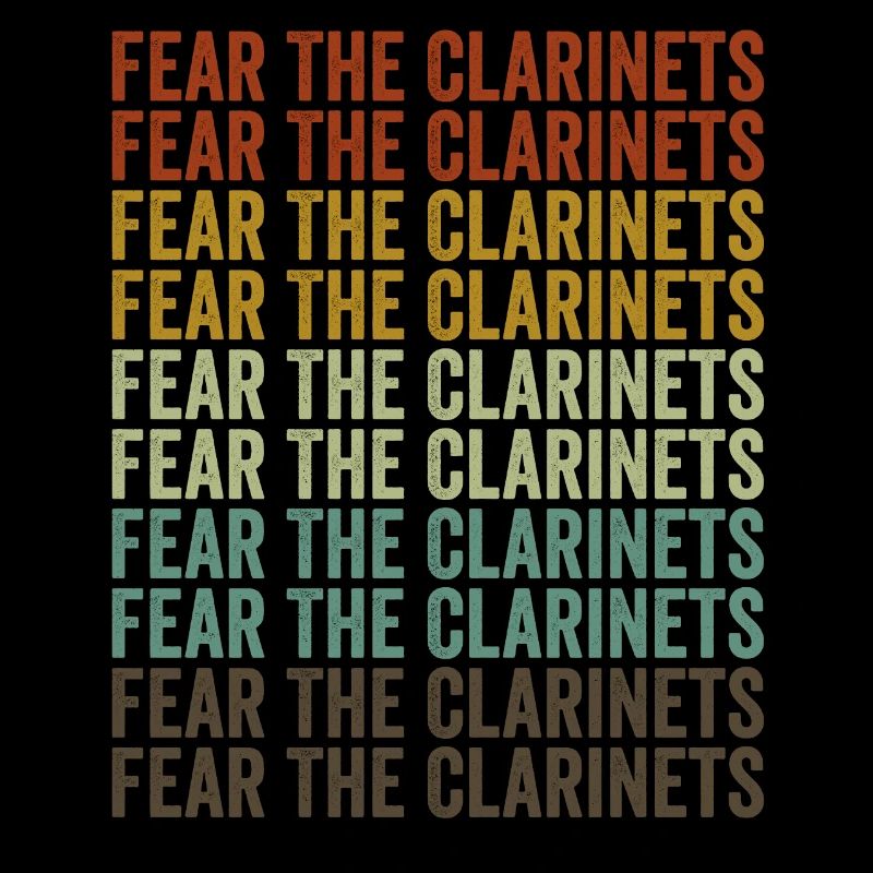 Fear The Clarinets clarinet player