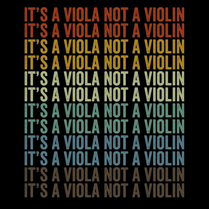 It is a viola, not a violin violinist In