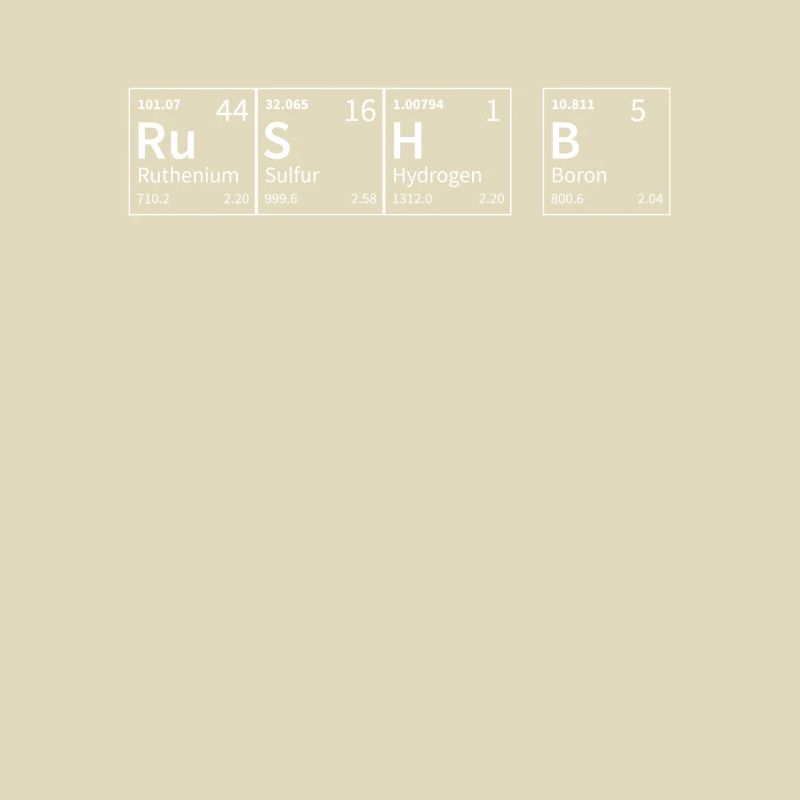 Rush B in Chemical Elements Funny