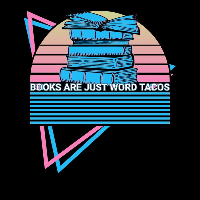 Funny Book Reader Bookworm