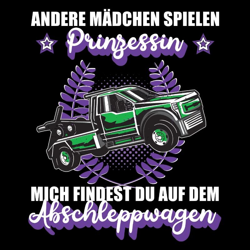 Abschleppwagen Abschleppdienst Mädchen Geschenk