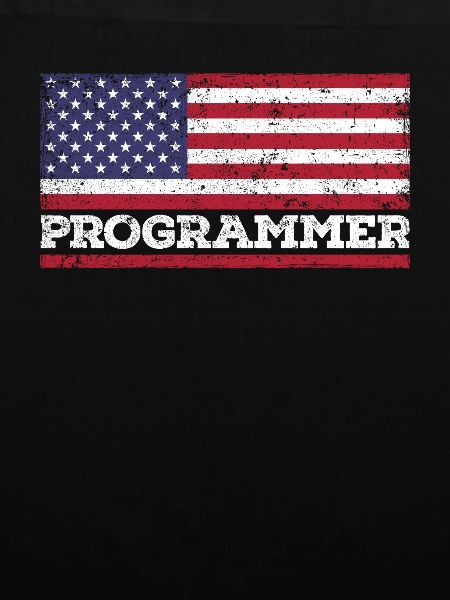 USA Flag Programmer Amerika Programmer