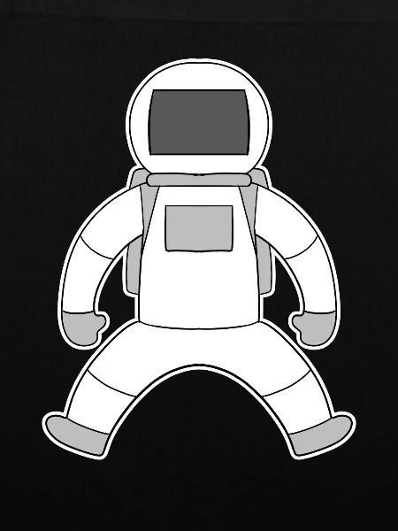 Astronaut Motiv