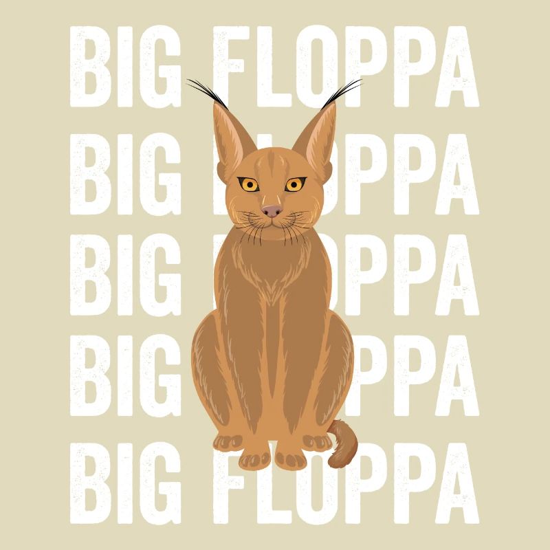 Großer Floppa Karakal Katze Meme