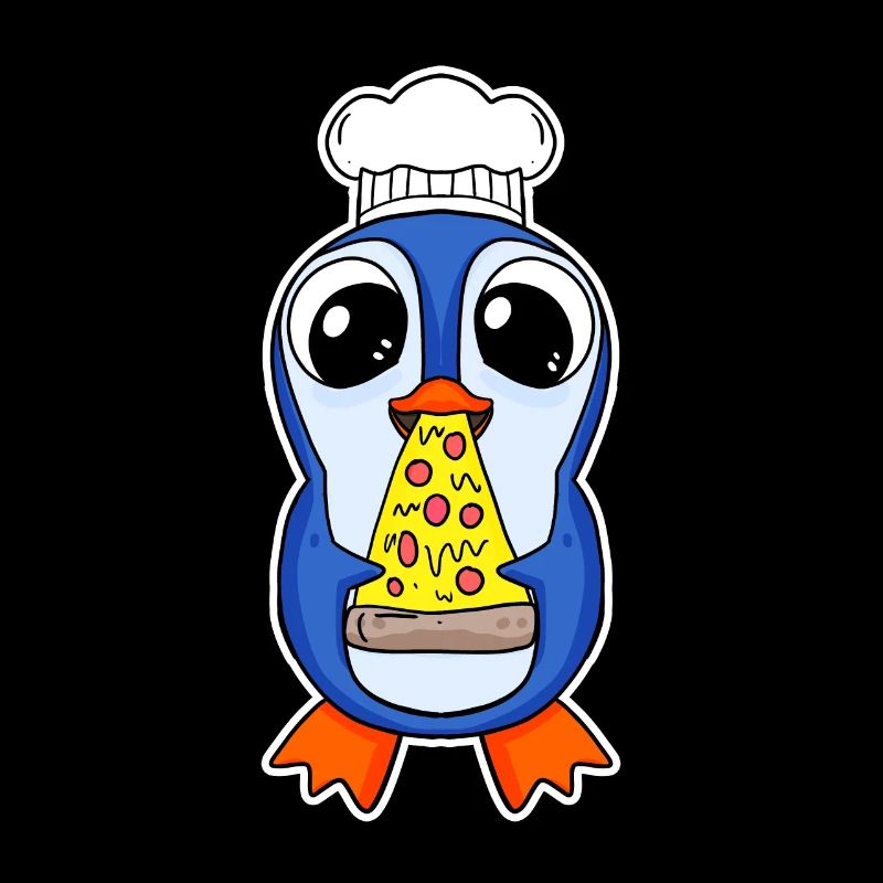 Gourmet Penguin Pizza