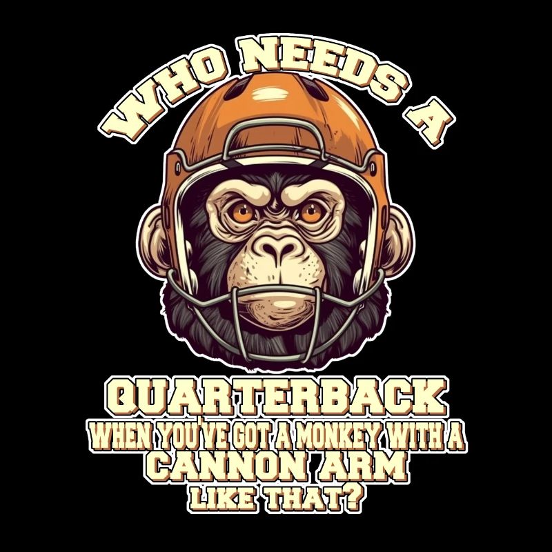 Motivating Quaterback Monkey