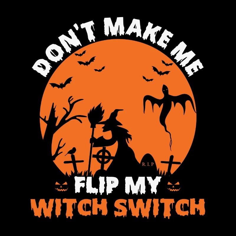 Magisches Halloween-Hexe-Design: Witch Switch!