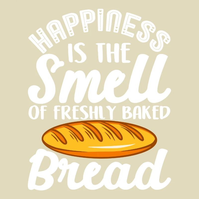 Funny bread baking baker