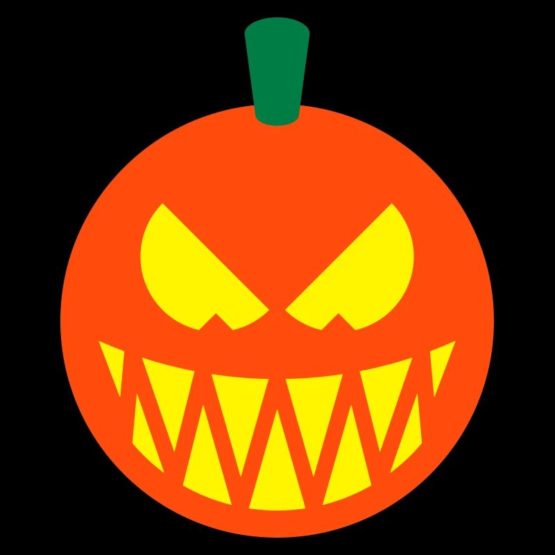 Halloween Pumpkin (Jack O’Lantern / Emoticon / 3C)