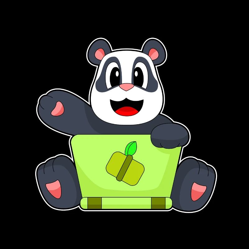 Panda Bamboo Ordinateur portable
