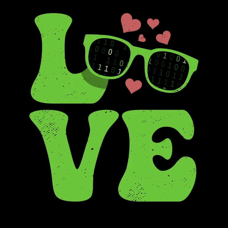 Codierung Coder Programmierer LIEBE Programmierung