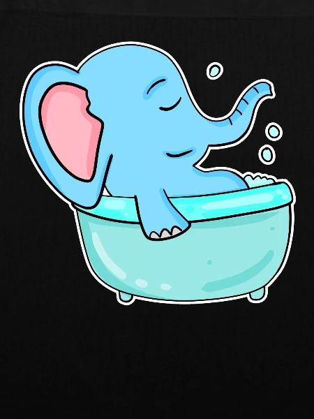 Badewanne Elefant