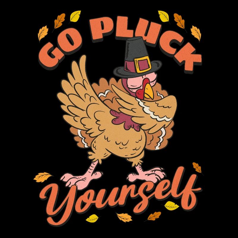 Drôle de dinde Allez vous plumer Hunter Thanksgiving