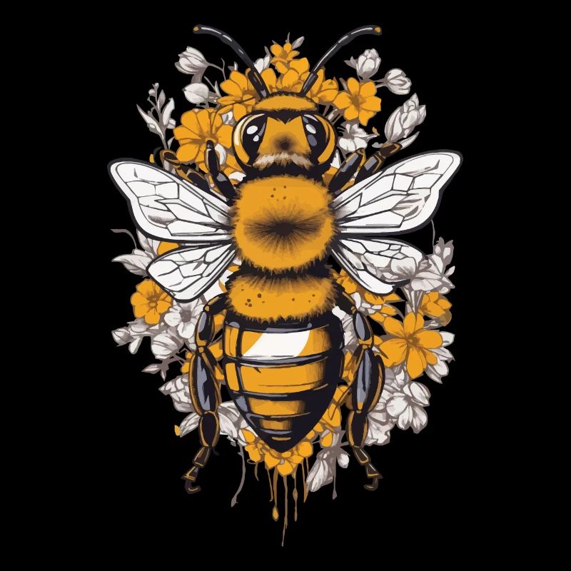 Hobby Imker Bienen Ästhetik Honigliebe Design