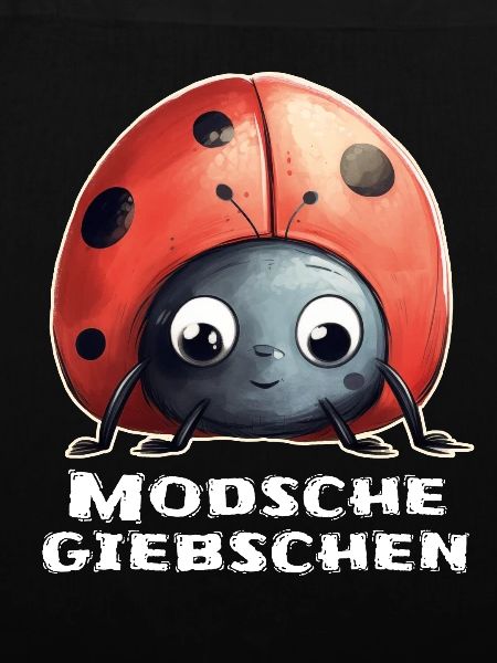Modschegiebchen Marienkäfer Sächsisch Geschenk