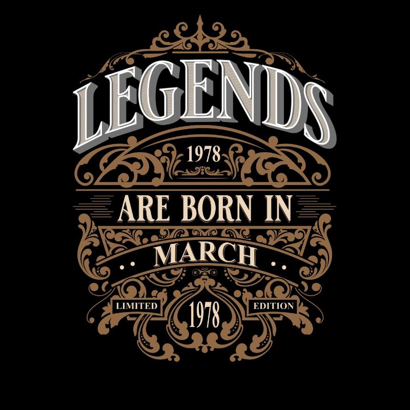 1978 Mars Naissance Anniversaire Année de naissance