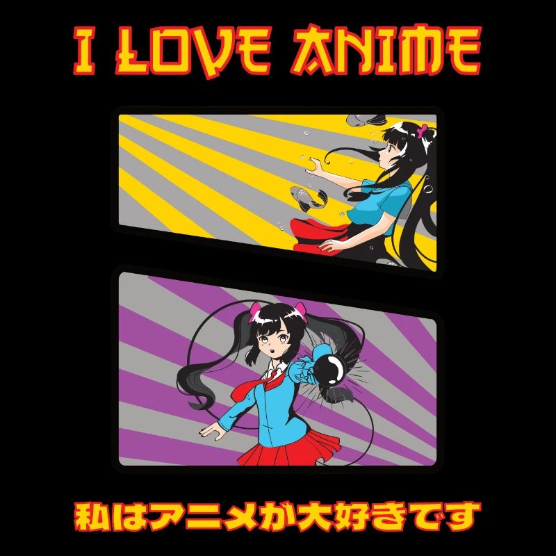 Anime J’aime le dicton drôle