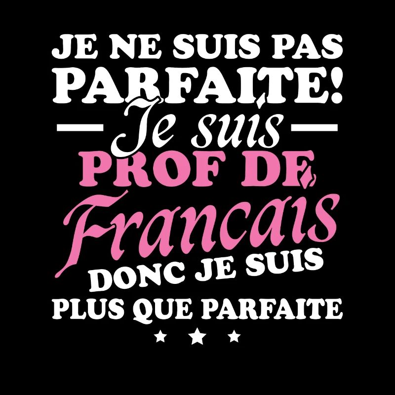 Je suis prof de français