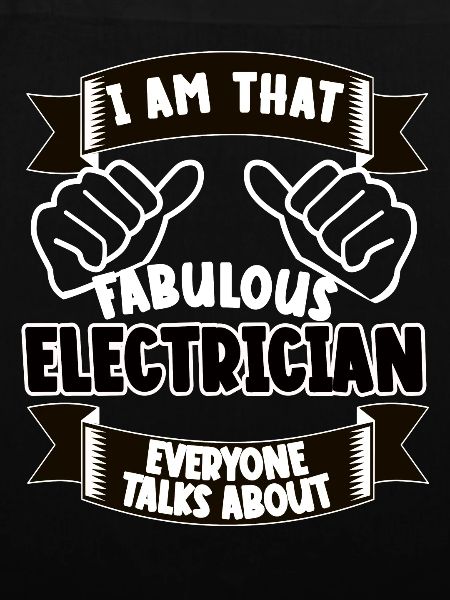 Elektriker Lustiger Spruch Geschenkidee