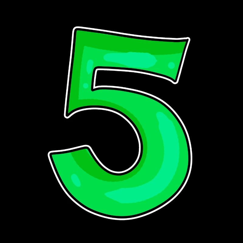 Numéro 5 Numéro Vert