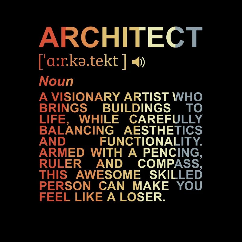 Architecte Explication des termes