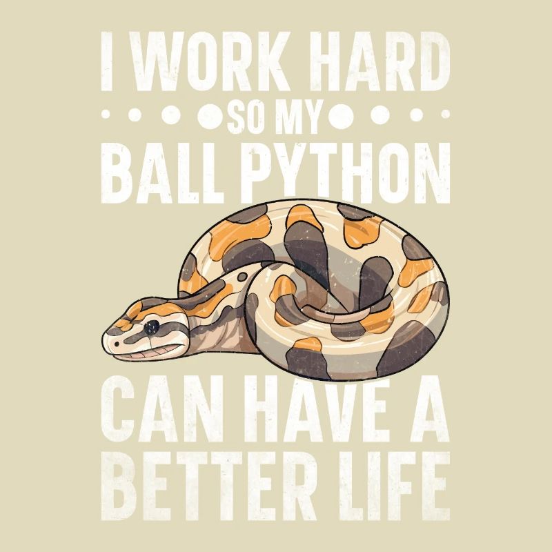 Boule de banane Python Herpétologiste Boule de corail