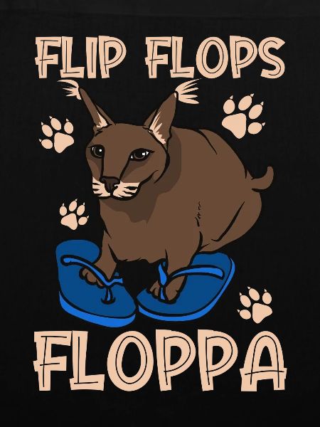 Großer Floppa Karakal Katze Meme