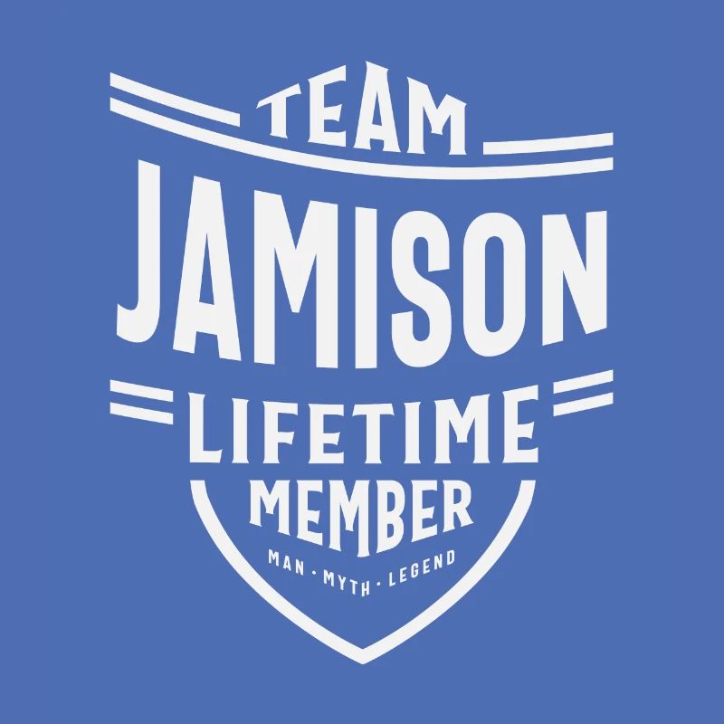 Team Jamison Lebenslanges Mitglied Lustiger Name Jamison
