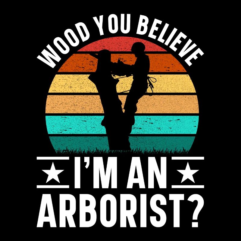 Arborist Baumpfleger Baumkletterer Baumklettern