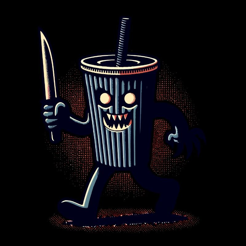 Scary Psycho Drinking Cup Boissons