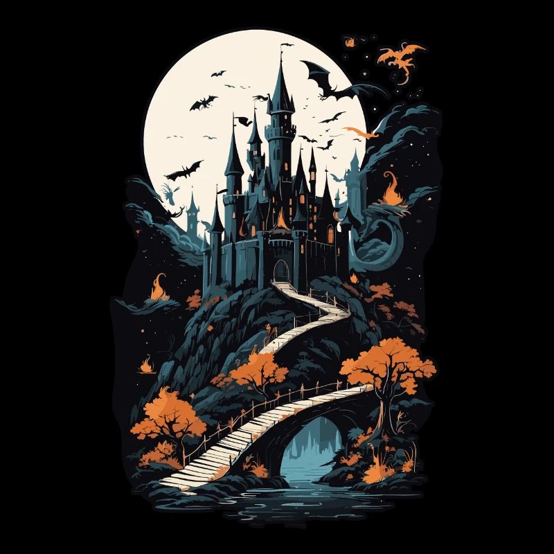 Spooky Haunted Castle Magical Haunted Castle