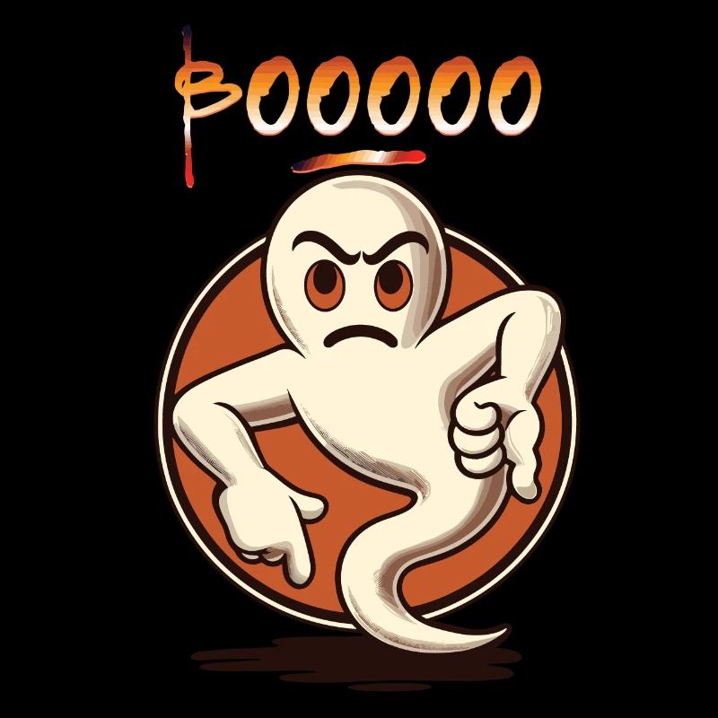 Booing Ghost Drôle Ghost Design Jeu de Mots
