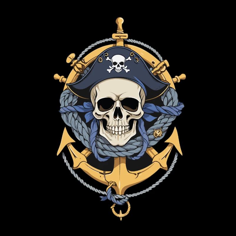 Drapeaux de pirate crâne Jolly Roger costume de pirate