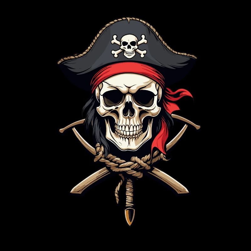 Drapeaux de pirate crâne Jolly Roger costume de pirate