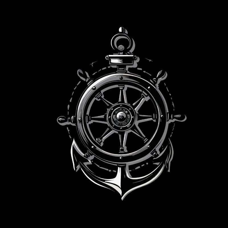 Conception du volant et de l’ancre maritime