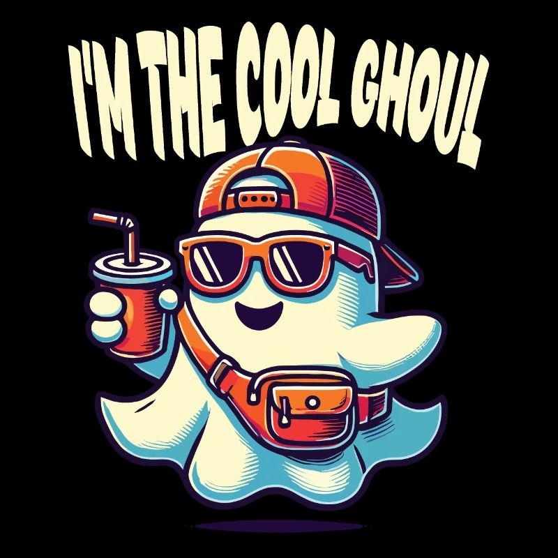 I'm The Cool Ghost Halloween Fun