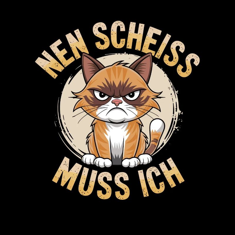 Nen Scheiss Muss Ich Katze