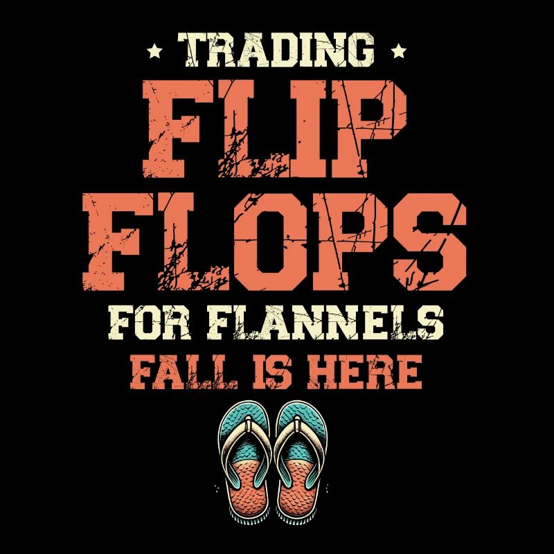 Trade flip flops for flannel, autumn is here