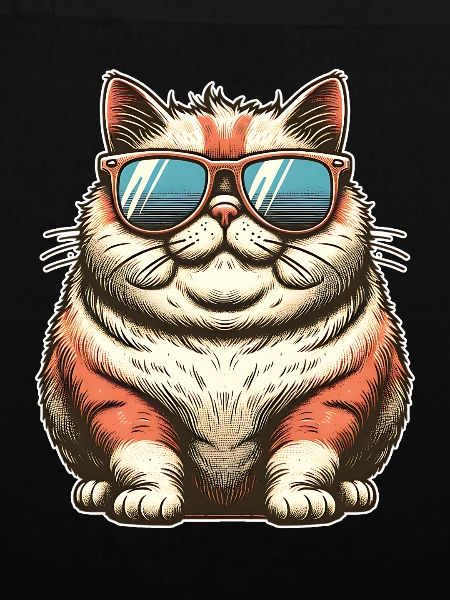 Dicke Coole Katze