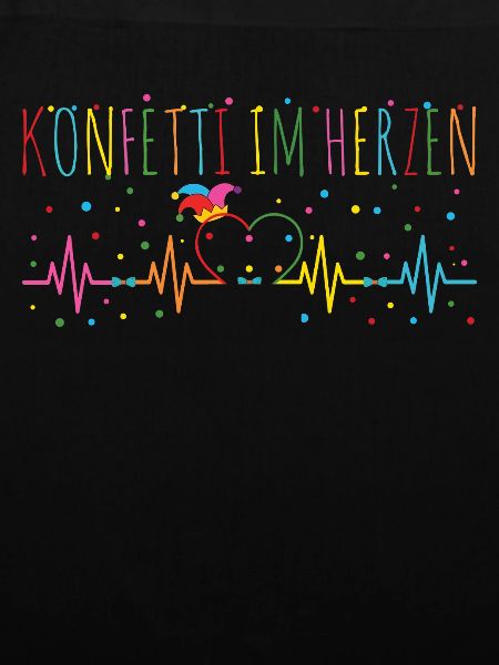 Karneval Konfetti Im Herzen