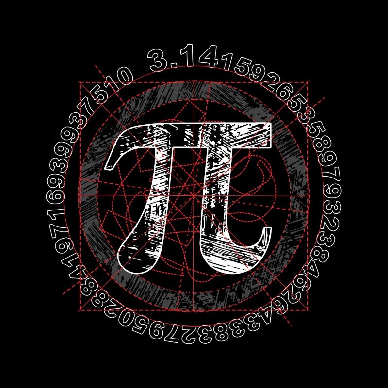 Pi Day Math Number 3.1415926535 Design for