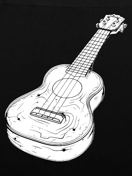 Ukulele Drawing