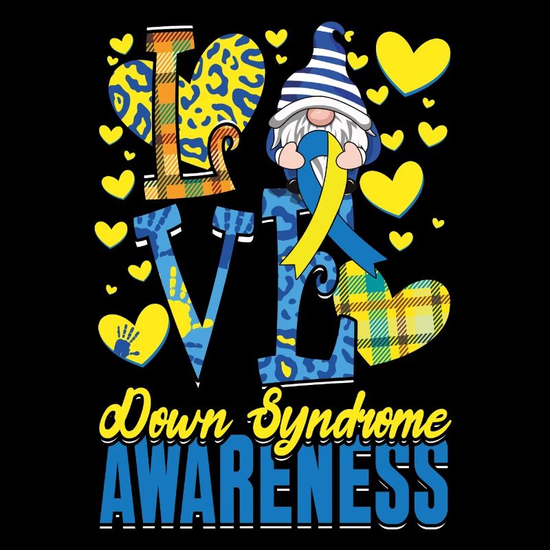 Liebe Down Syndrom Bewusstsein Gnom Herz