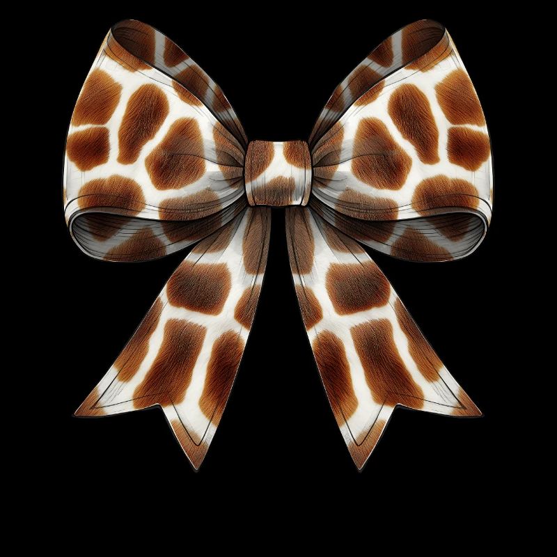Coquette Bogen Giraffe Druck Mädchen Mutter