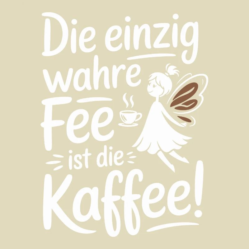 Kaffee Die Einzig Wahre Fee Ist Die Kaffee Spruch