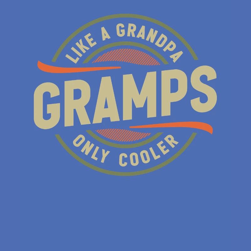 Gramps Comme un Papi Seulement plus cool Drôle Papi