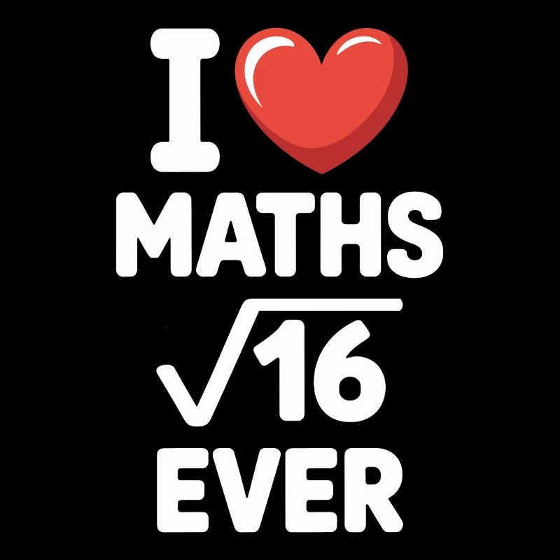 Math J’adore les maths Maths Nerd Professeur de mathématiques