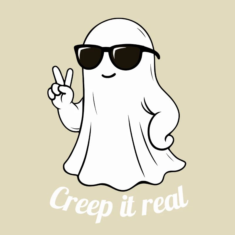 Cool Ghost Design - Creep it real