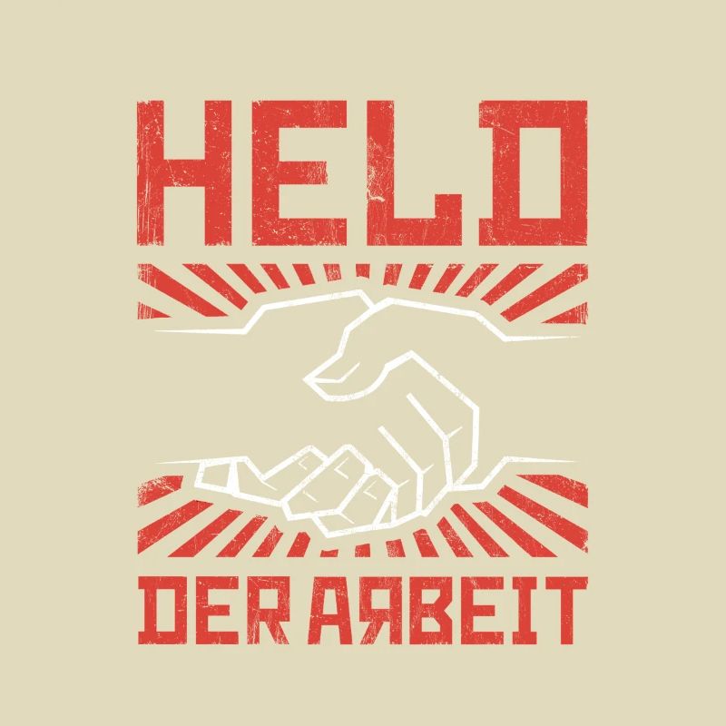 HELD DER ARBEIT OSSI HANDWERKER DDR ARBEITER